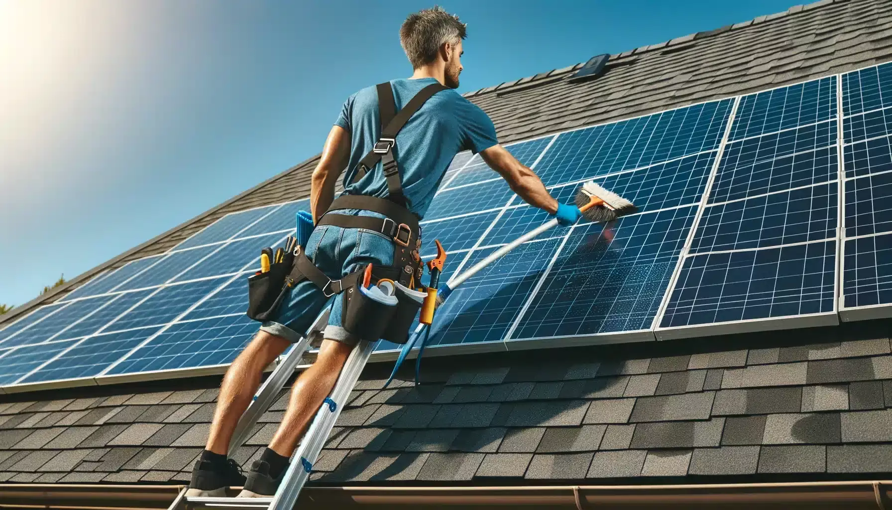 L'importance du nettoyage de panneaux solaires pour leur efficacité